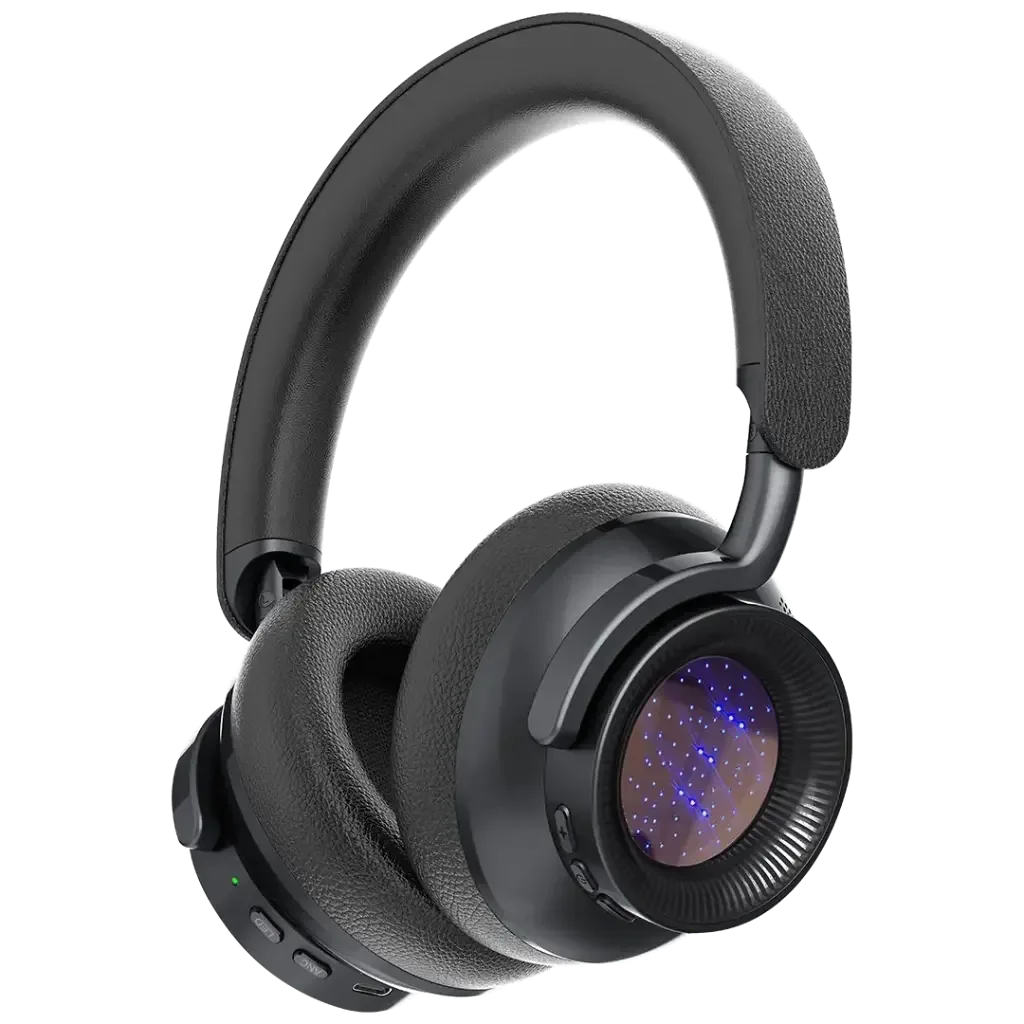 POWEROLOGY ASTRO ANC WIRELESS HEADPHONE BLACK PWQYSV32BK