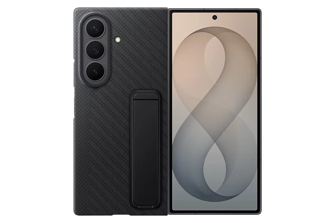 SAMSUNG GALAXY Z FOLD 8 ULTRA CARBON STANDING CASE BLACK EF-XF976SBEGWW