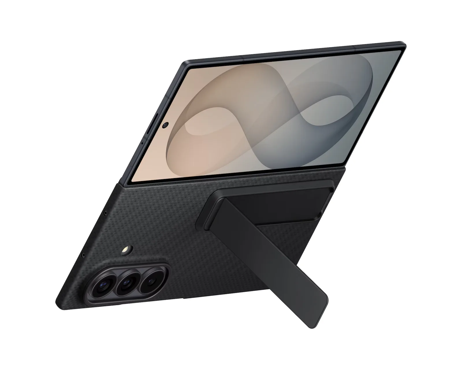 SAMSUNG GALAXY Z FOLD 8 ULTRA CARBON STANDING CASE BLACK EF-XF976SBEGWW thumbnail 4