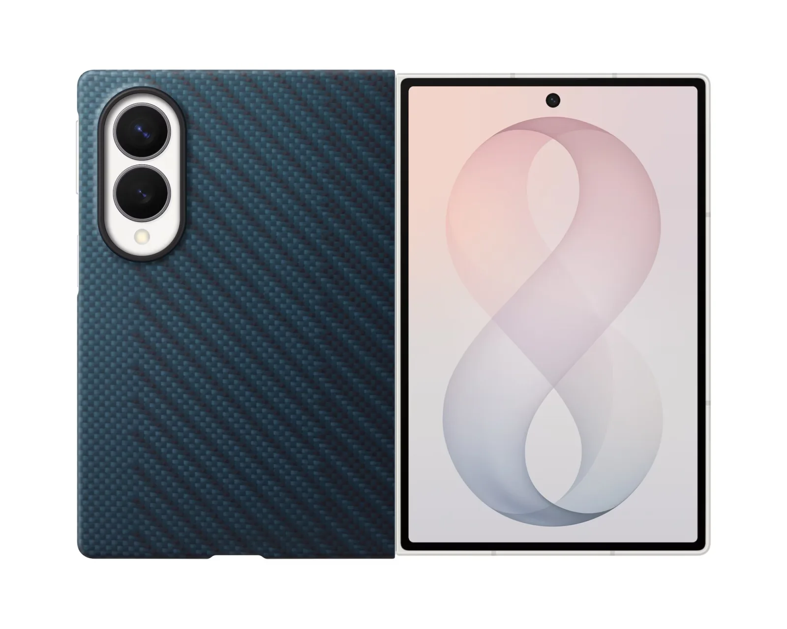 SAMSUNG GALAXY Z FOLD 8 CARBON MAGNETIC CASE BLUE EF-KF971SNEGWW