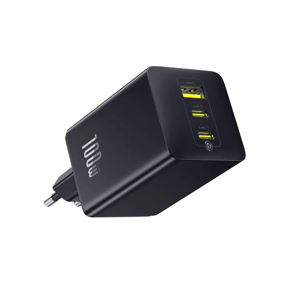 BASEUS ENERFILL FE11 FAST CHARGER 2C+U 100W UK COSMIC BLACK E0121900 thumbnail 3