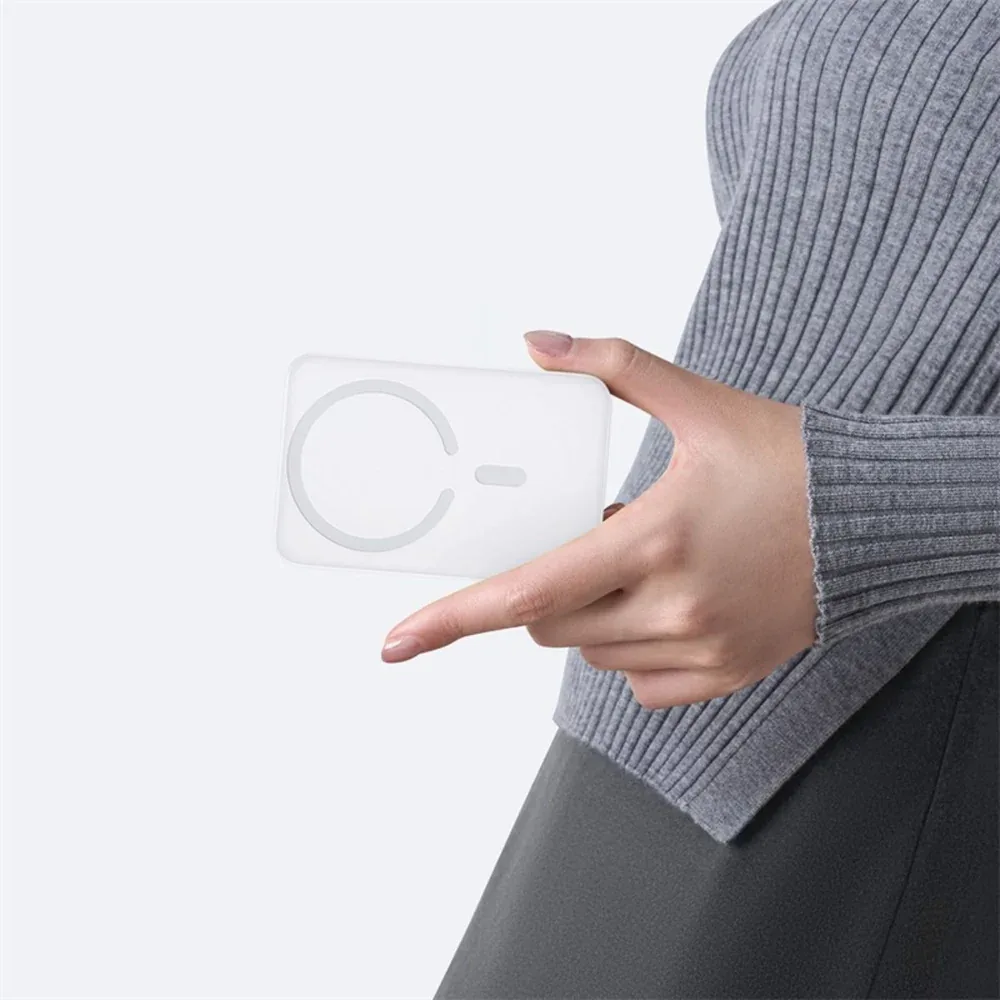BASEUS ENER FILL FM11 ULTRA-MINI MAGNETIC POWER BANK 10000MAH 22.5W WHITE P1008210E213 thumbnail 5