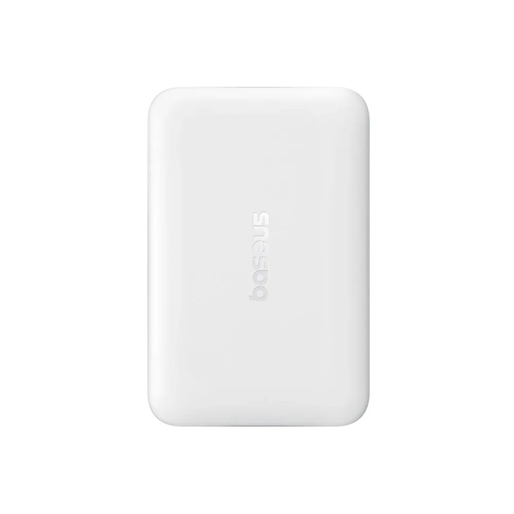 BASEUS ENER FILL FM11 ULTRA-MINI MAGNETIC POWER BANK 10000MAH 22.5W WHITE P1008210E213 thumbnail 3