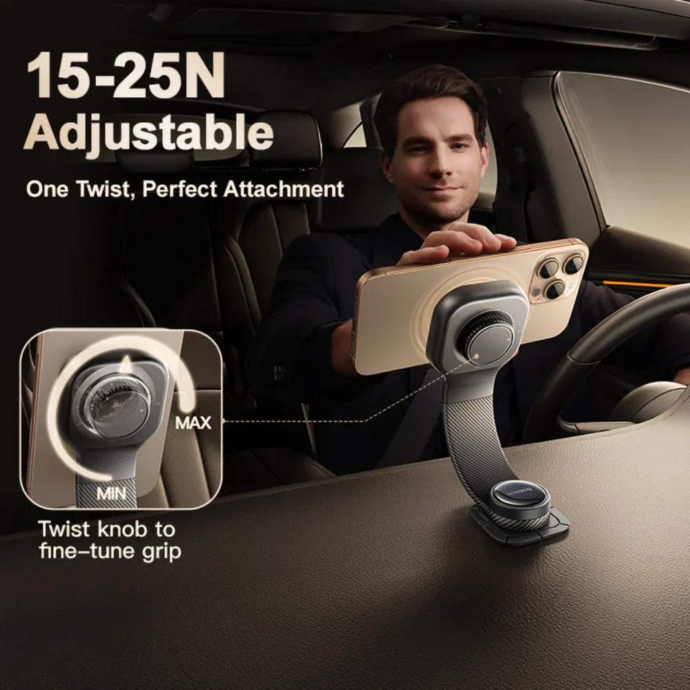 BASEUS PRIM TRIP C03 MAGNETIC CAR MOUNT COSMIC BLACK C0013601 thumbnail 6
