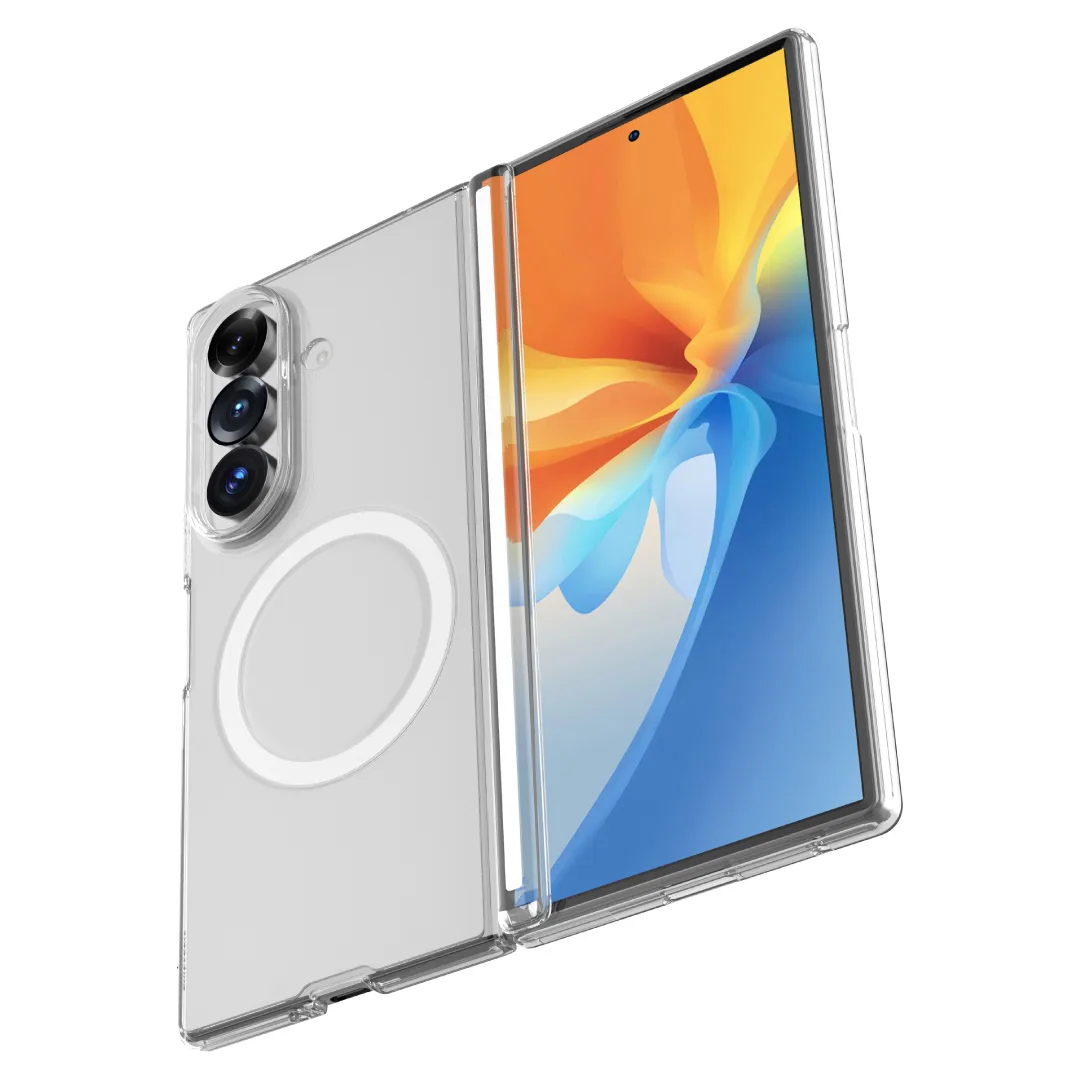 BLUPEBBLE SAMSUNG GALAXY FOLD 8 ULTRA HYBRID MAG CASE CLEAR BP-SMHMFD8U-CL thumbnail 8