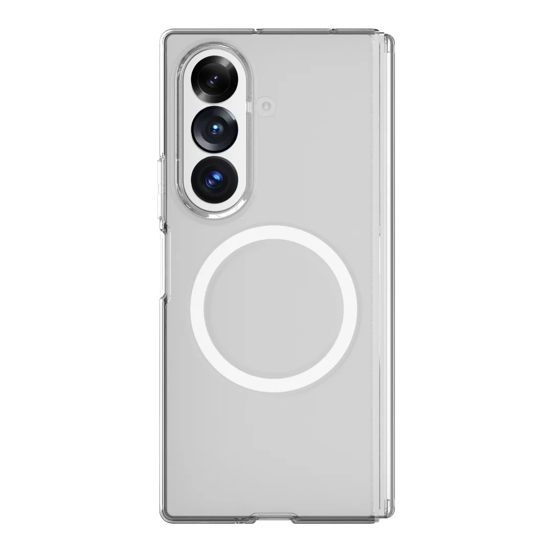 BLUPEBBLE SAMSUNG GALAXY FOLD 8 ULTRA HYBRID MAG CASE CLEAR BP-SMHMFD8U-CL thumbnail 2