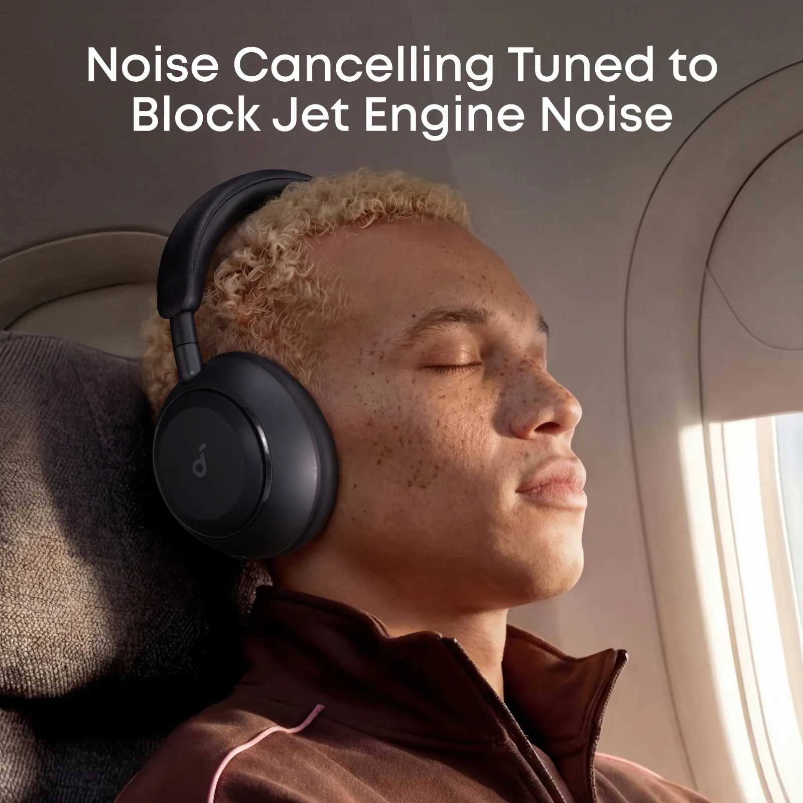 ANKER SOUNDCORE SPACE 2 WIRELESS NOISE CANCELLING OVER EAR HEADPHONES BLACK D1402Z11 thumbnail 6