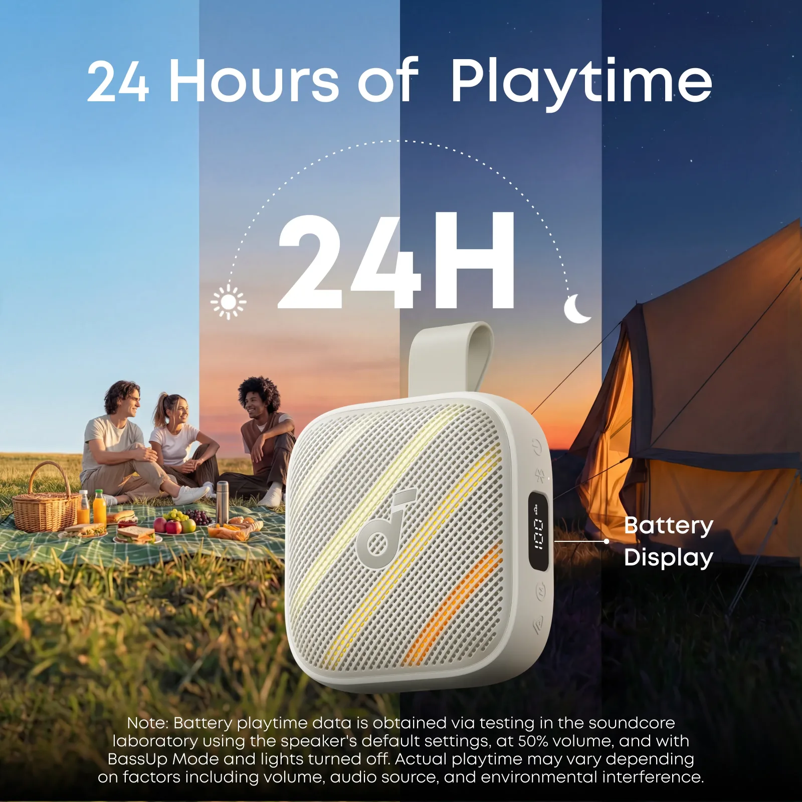 ANKER SOUNDCORE BOOM GO 3I PORTABLE BLUETOOTH SPEAKER 15W WHITE D5103020 thumbnail 5