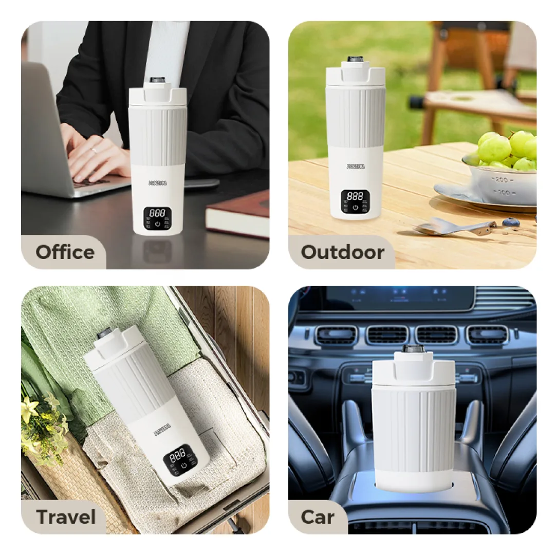EPICARMA MOKA 300W ELECTRIC KETTLE 600 ML GRAY EA-BYK25-GY thumbnail 4