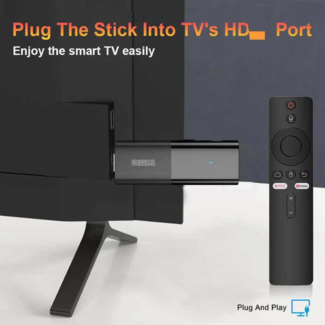 EPICARMA DUAL BAND WI-FI FHD 1080P VISION TV STICK BLACK EA-D9PRO-BK thumbnail 11