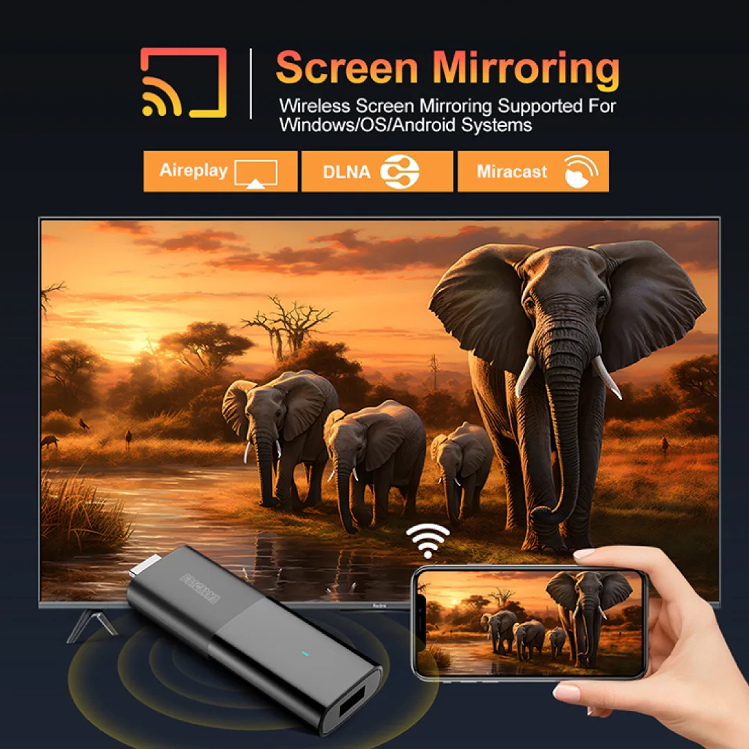 EPICARMA DUAL BAND WI-FI FHD 1080P VISION TV STICK BLACK EA-D9PRO-BK thumbnail 4