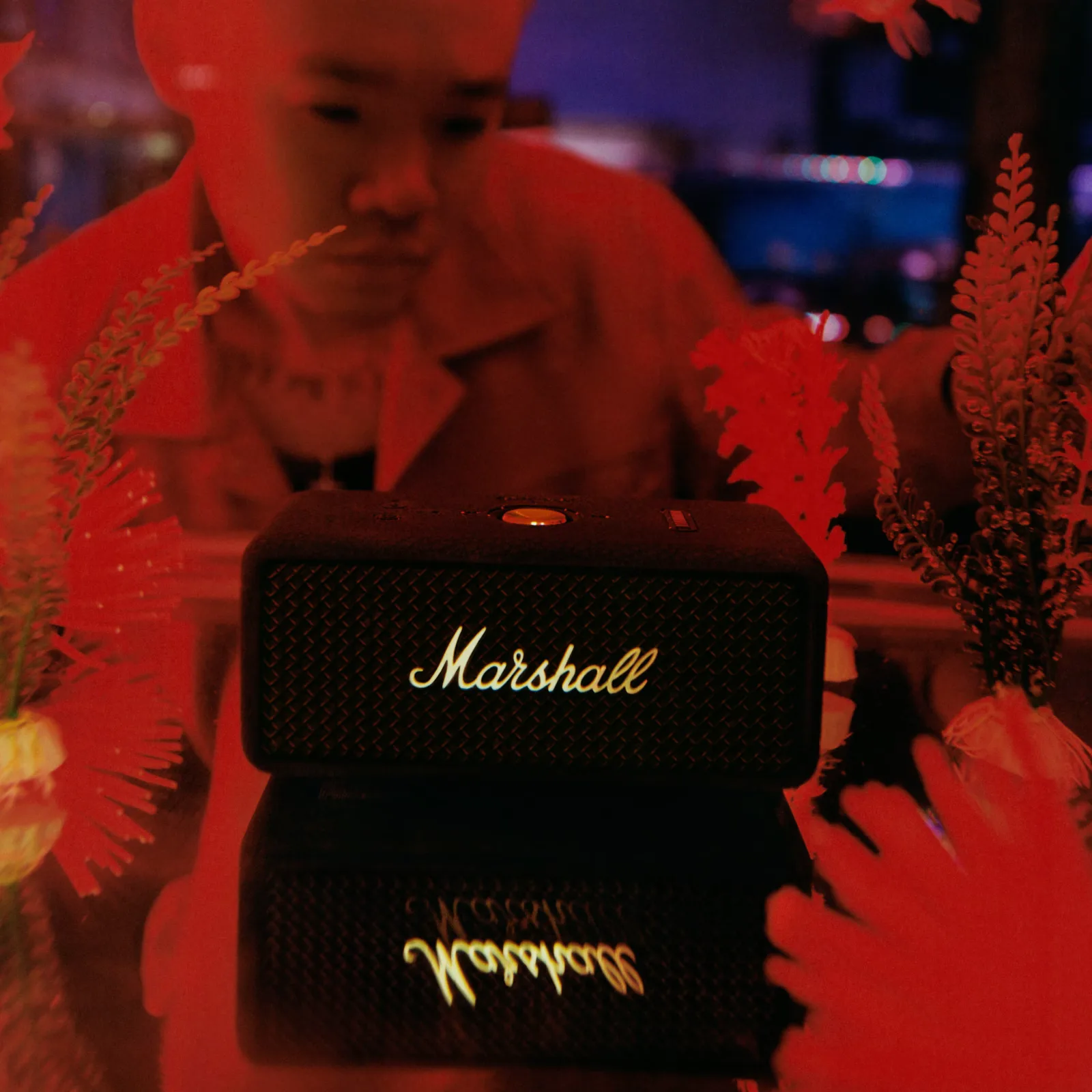 MARSHALL EMBERTON III PORTABLE WIRELESS SPEAKER BLACK AND SILVER EMBERTON III-BLKSL thumbnail 9