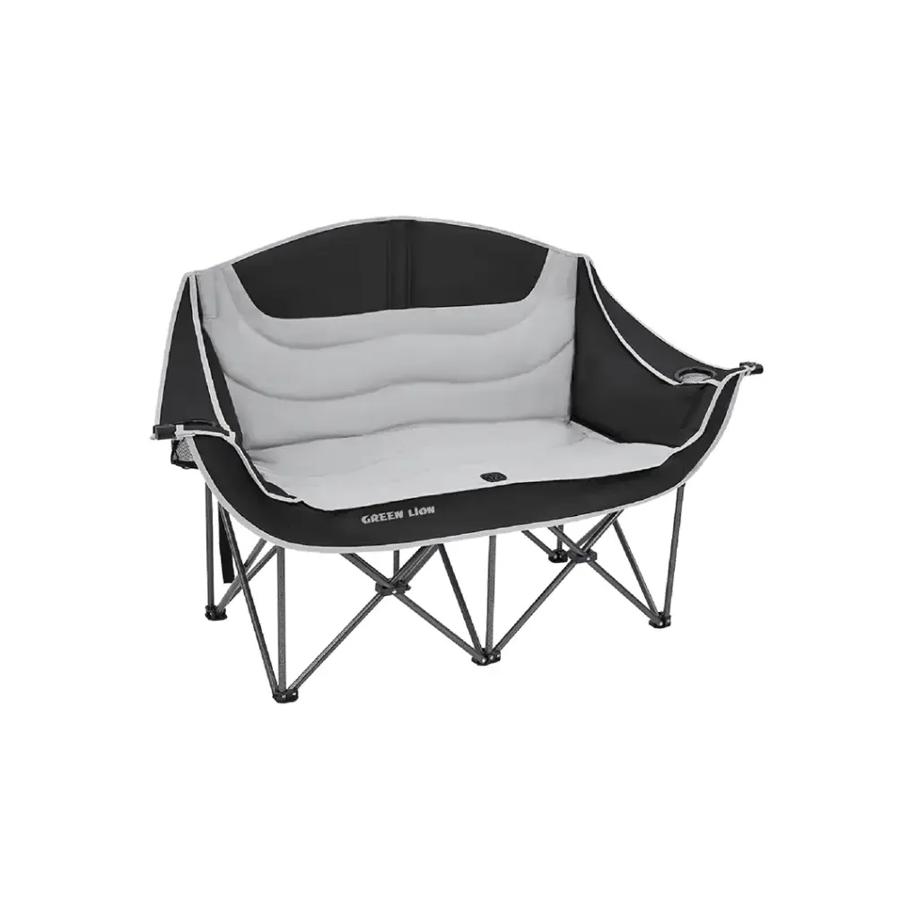 GREEN LION DOUBLE CAMPING CHAIR BEIGE GNDUACHAIRBG
