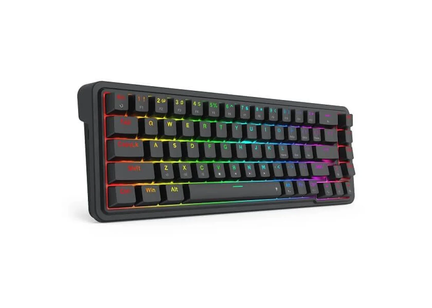 REDRAGON K709 65% WIRED GASKET RGB GAMING KEYBOARD BLACK K709-RGB thumbnail 5