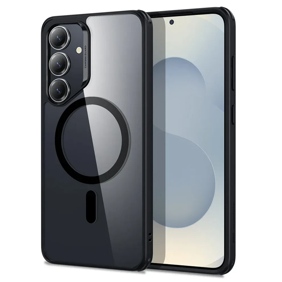 ESR CLASSIC HYBRID CASE HALOLOCK COMPATIBLE WITH SAMSUNG S25 PLUS CLEAR BLACK