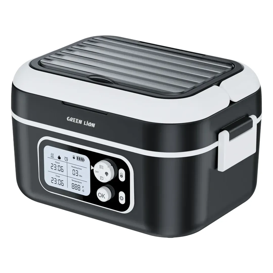 GREEN LION GLB-35 ELECTRIC LUNCH BOX 1.5L BLACK GNGLB35LBXBK