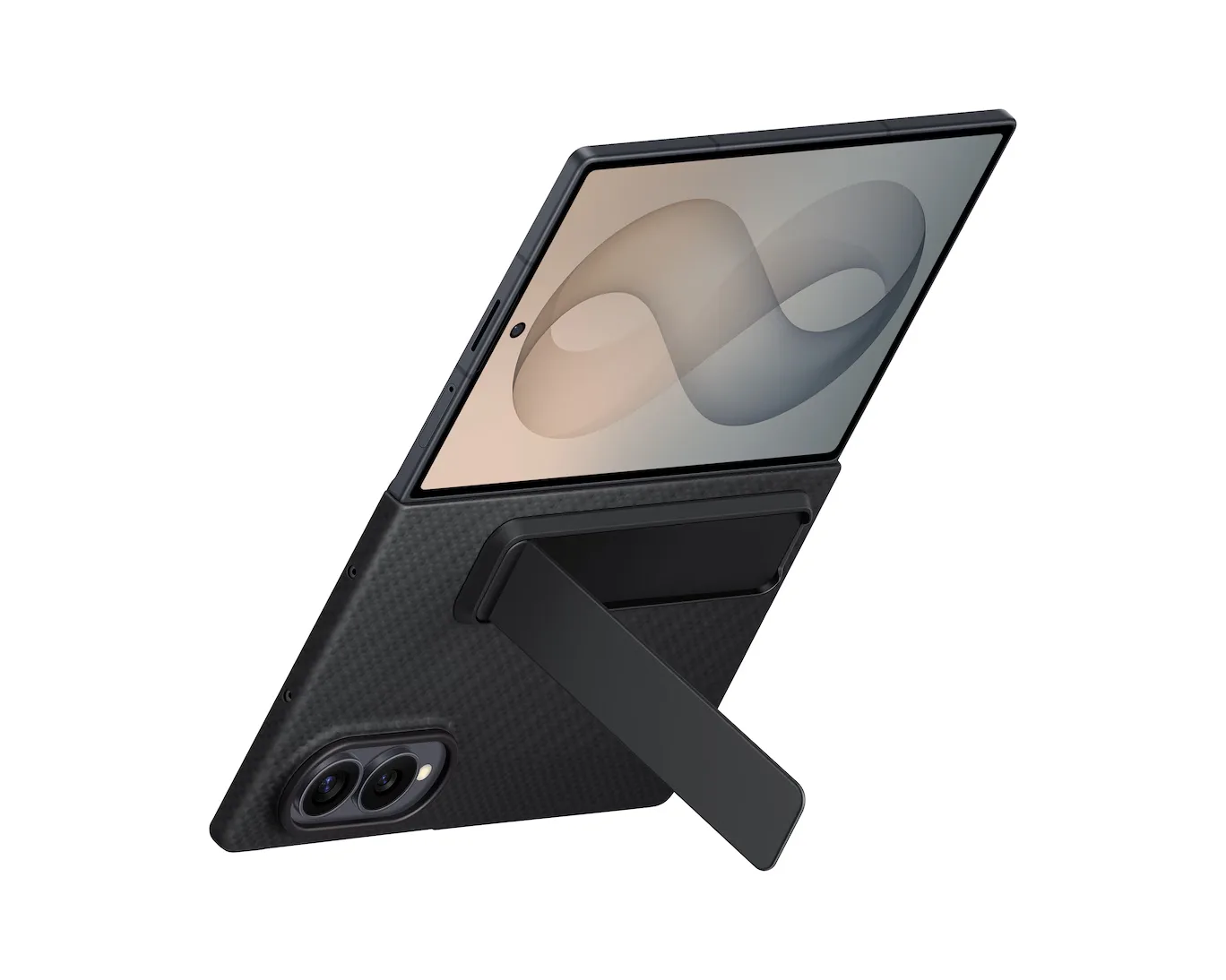 SAMSUNG GALAXY Z FLIP 8 CARBON STANDING CASE BLACK EF-XF971SBEGWW thumbnail 3