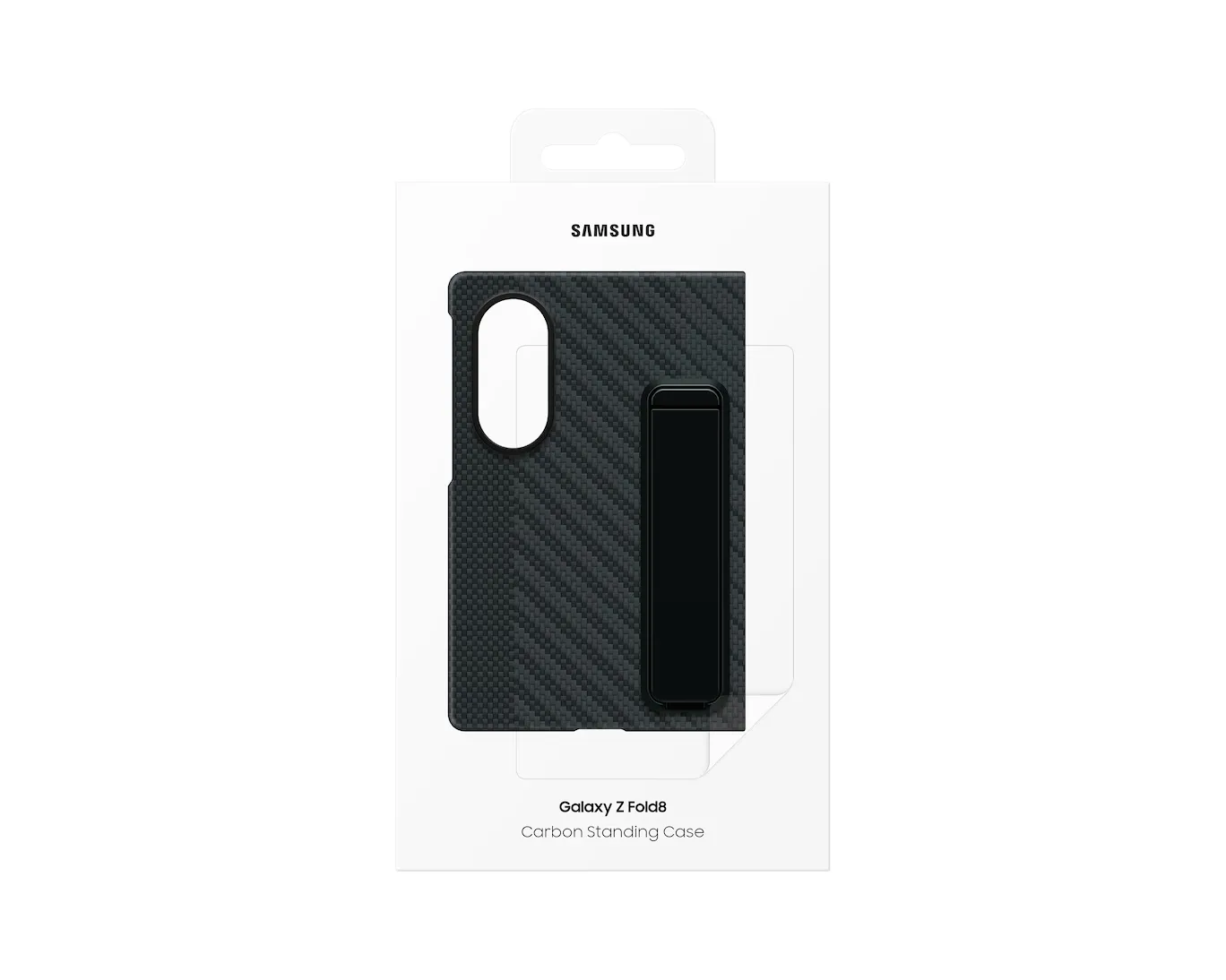 SAMSUNG GALAXY Z FLIP 8 CARBON STANDING CASE BLACK EF-XF971SBEGWW thumbnail 5