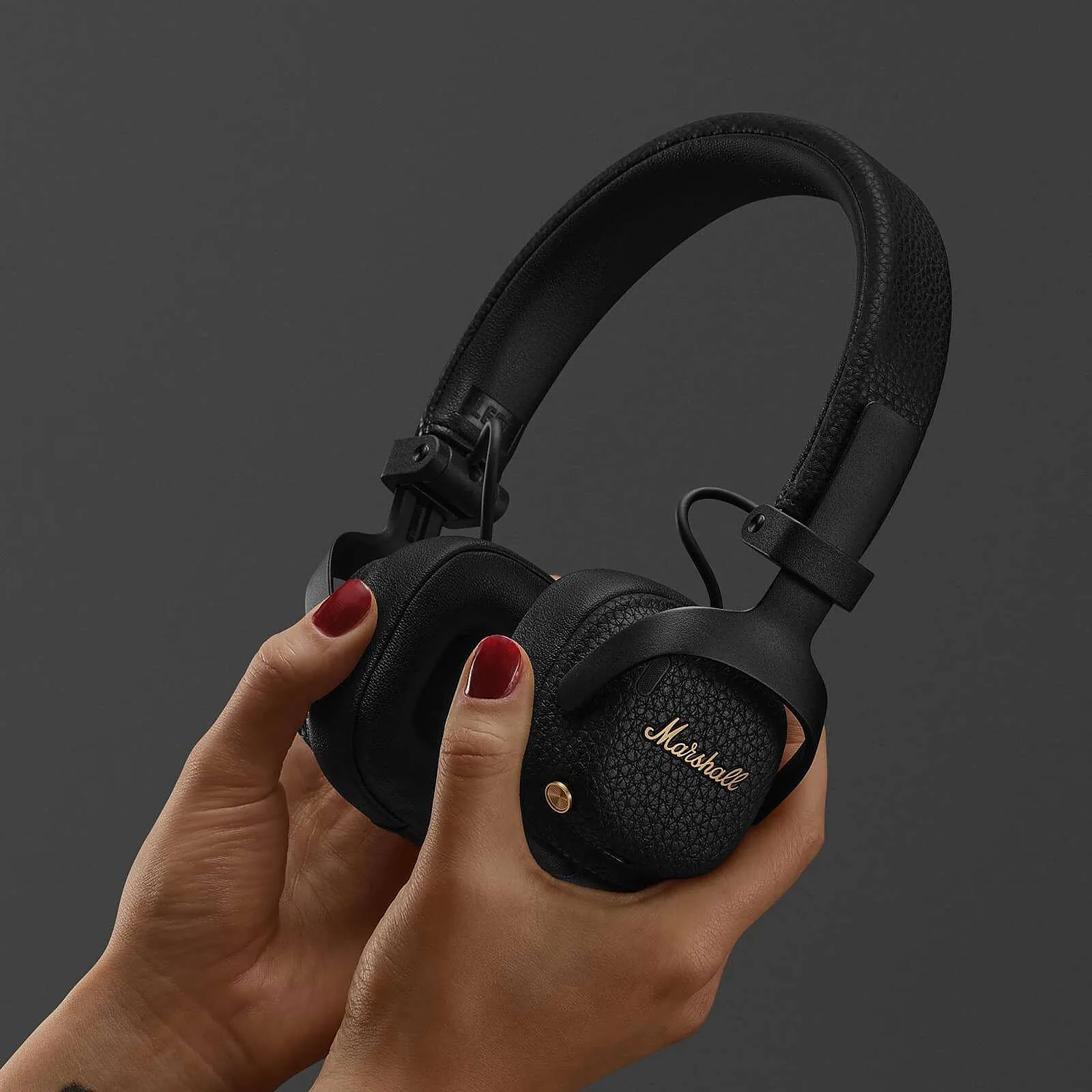 MARSHALL MITON ANC PORTABLE ON EAR HEADPHONES BLACK MILTONANC-BK thumbnail 4