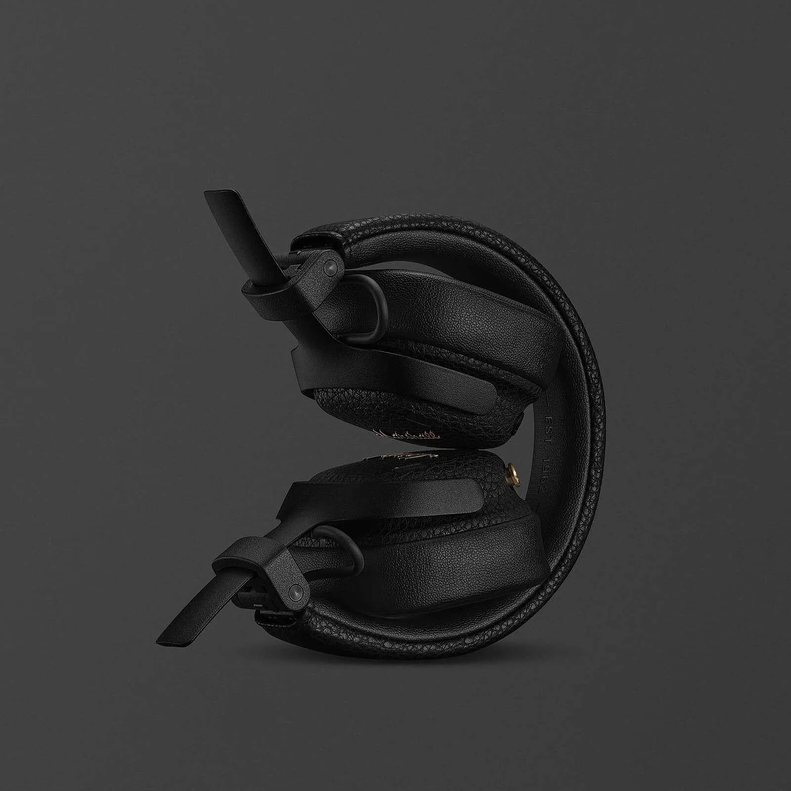 MARSHALL MITON ANC PORTABLE ON EAR HEADPHONES BLACK MILTONANC-BK thumbnail 2