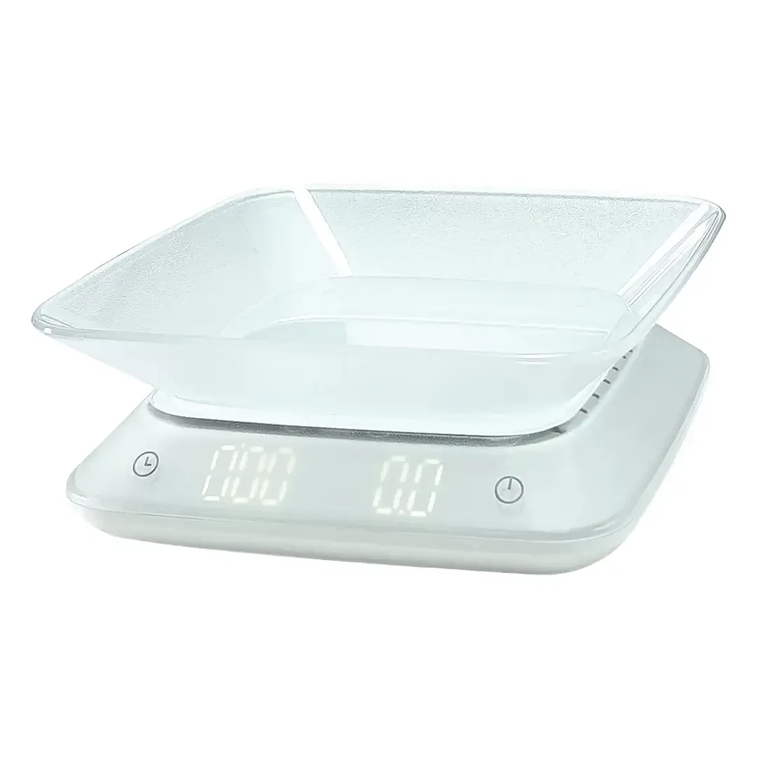 LEPRESSO ORINO PRECISION COFFEE SCALE WHITE LPCFFPCS0052WH thumbnail 3