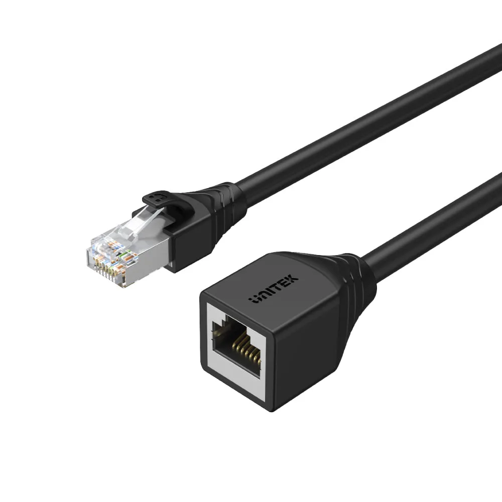 UNITEK CAT 6 STP EXTENSION CABLE 5M BLACK C1896BK