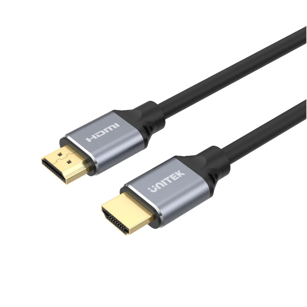 UNITEK 8K HDMI MALE TO HDMI MALE CABLE 1.5M BLACK C137W