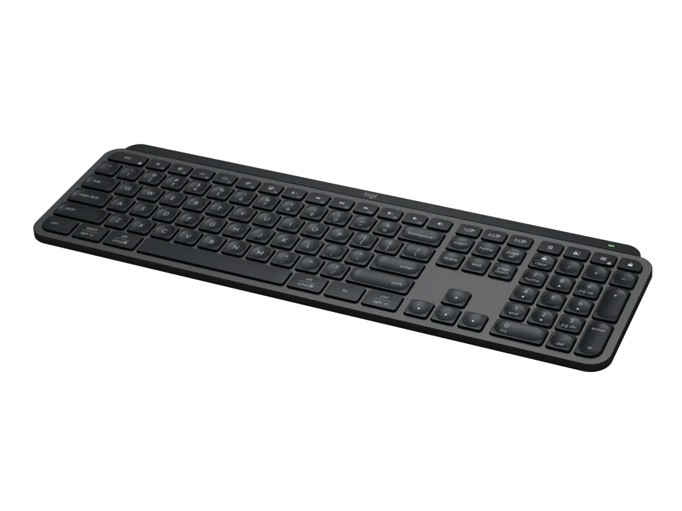 LOGITECH MX KEYS WIRELESS ILLUMINATED KEYBOARD FOR BUSINESS GRAPHITE ENGLISH 920-010251 thumbnail 5