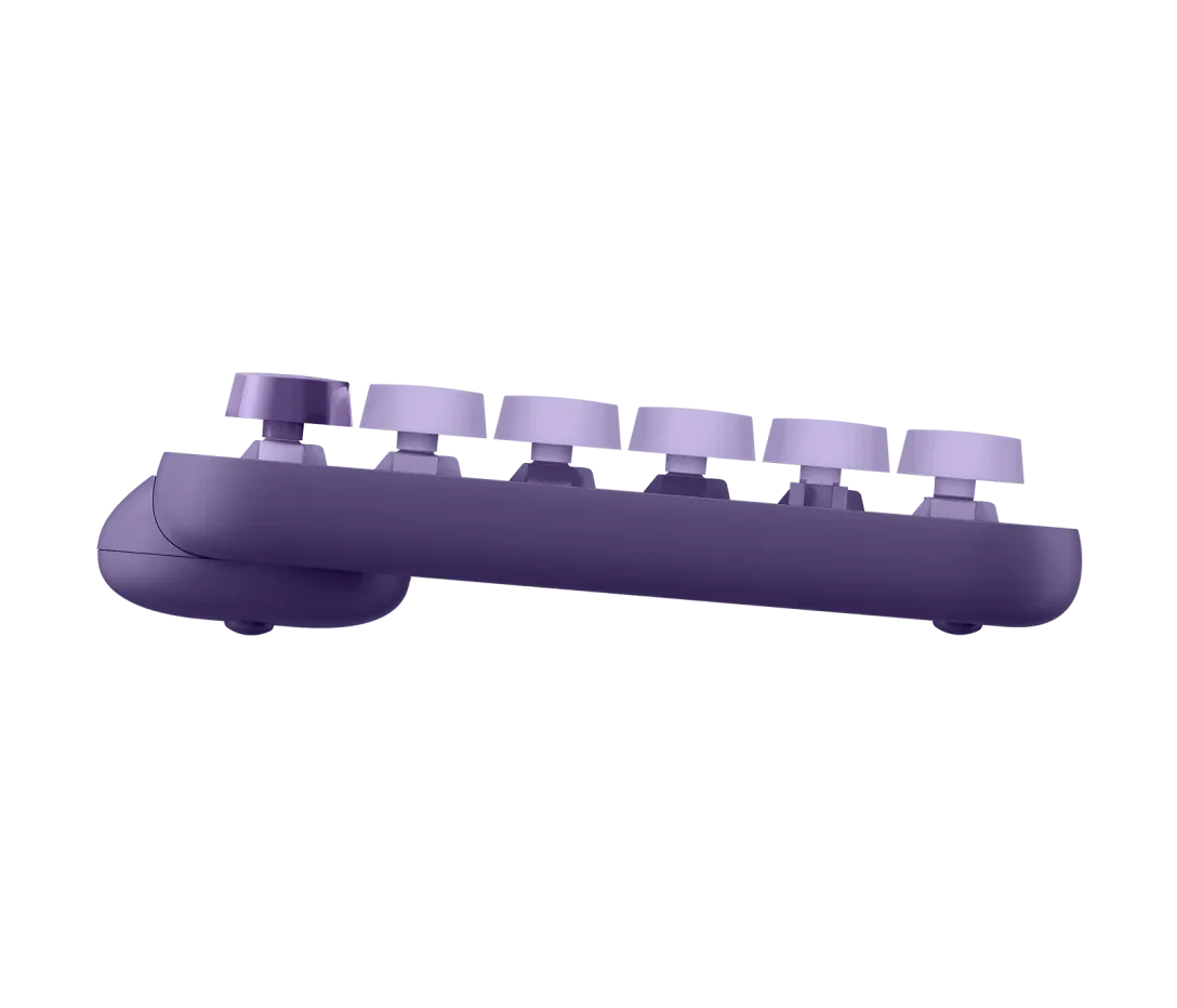 LOGITECH POP KEYS WIRELESS MECHANICAL KEYBOARD ARB LAVENDER 920-011525 thumbnail 5