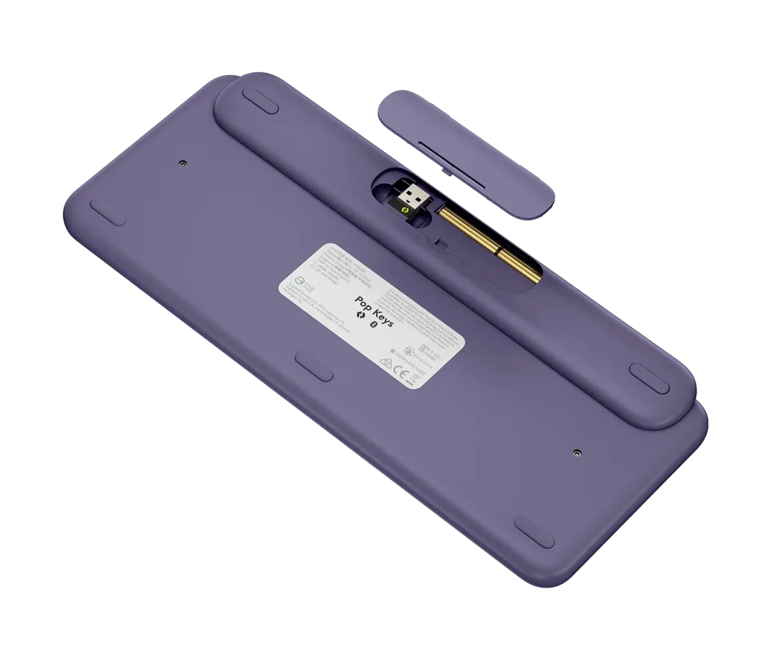 LOGITECH POP KEYS WIRELESS MECHANICAL KEYBOARD ARB LAVENDER 920-011525 thumbnail 6