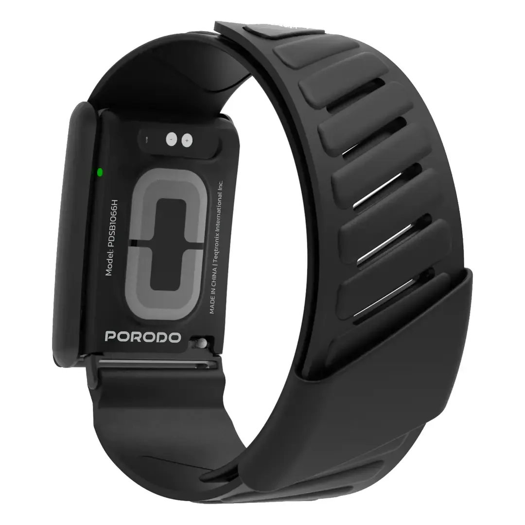 PORODO TRACKIT APEX SCREENLESS FITNESS TRACKER BLACK PDSB1066HBK thumbnail 7
