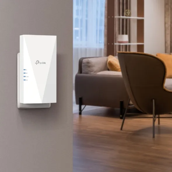TP-LINK WIFI-6 RANGE EXTENDER AX1500 DUAL BAND RE500X thumbnail 2