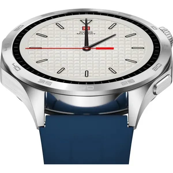 SWISS MILITARY SWISS INTERNATIONAL CLASSIC SMART WATCH SILICONE STRAP BLUE SM-WCH-INTL-CLASS-SILM-BLUS thumbnail 5