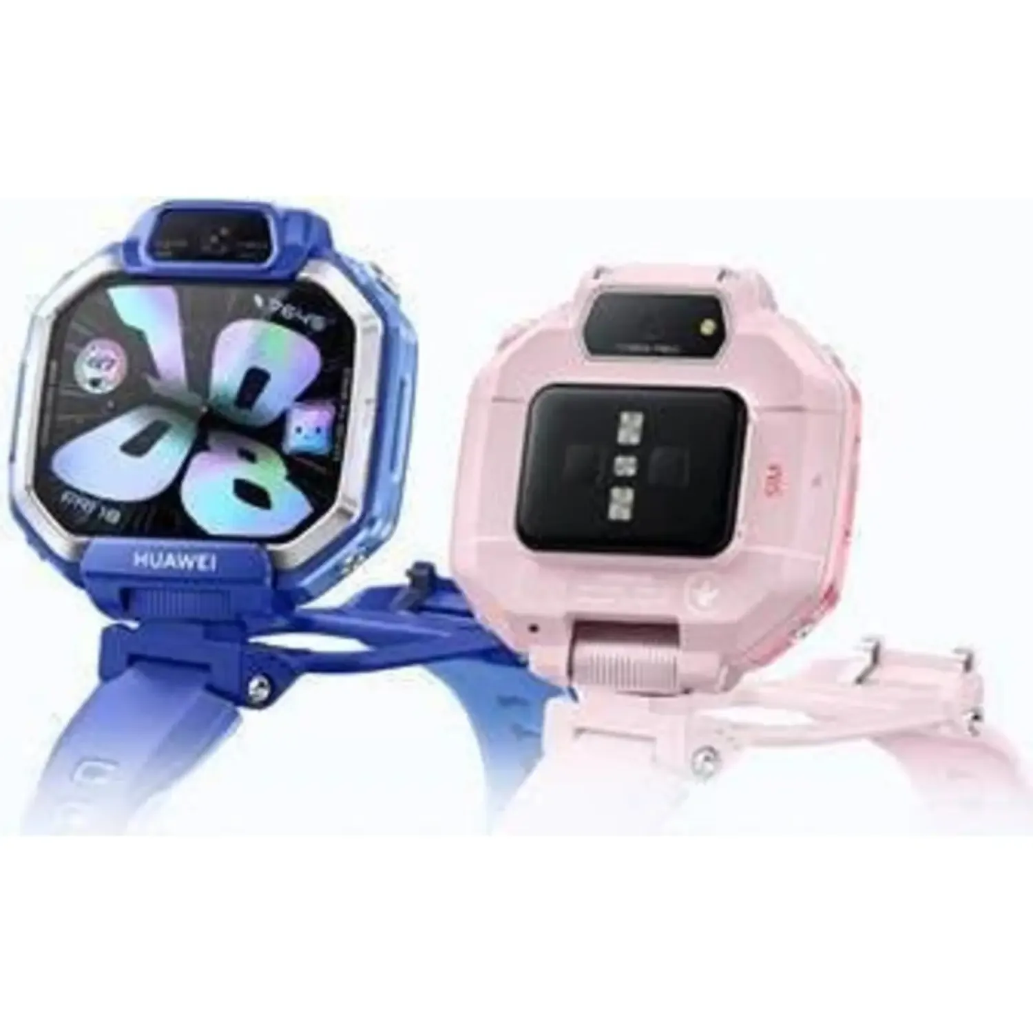 HUAWEI WATCH KIDS X1 BLUE PLASTIC CASE BLUE SILICONE STRAP DRA-L10 55020HYU thumbnail 4