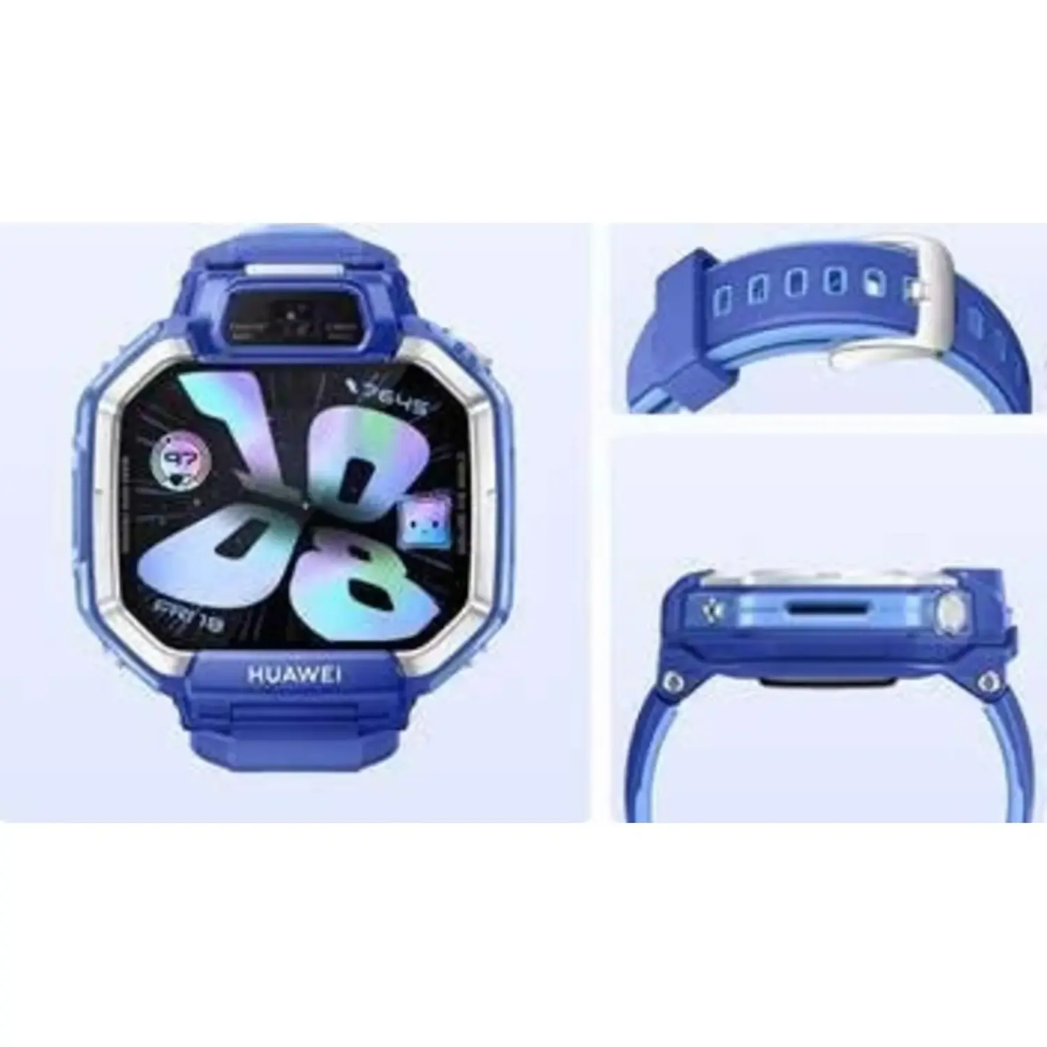 HUAWEI WATCH KIDS X1 PINK PLASTIC CASE PINK SILICONE STRAP DRA-L10 55020HYT thumbnail 3