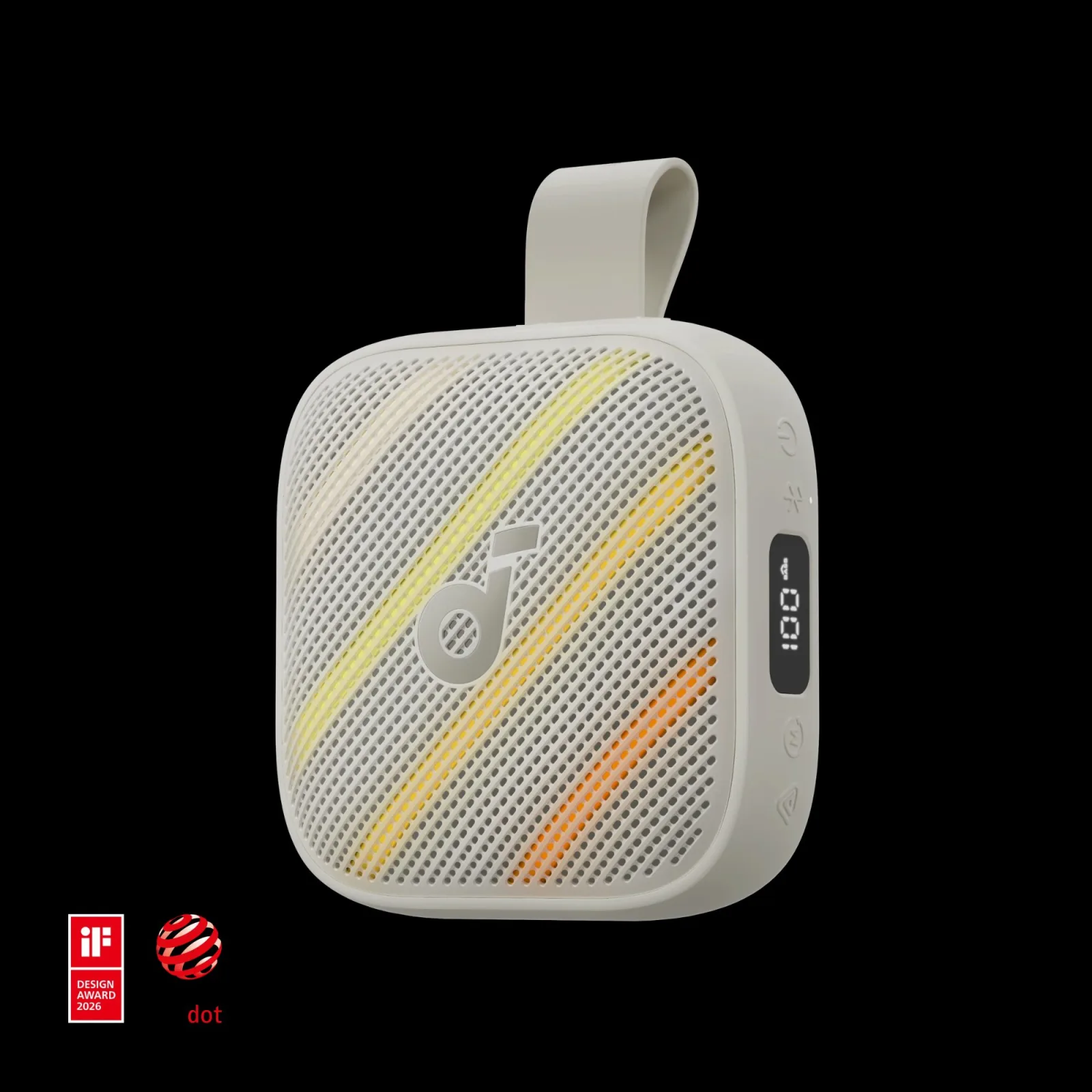 ANKER SOUNDCORE BOOM GO 3I PORTABLE BLUETOOTH SPEAKER 15W WHITE D5103020