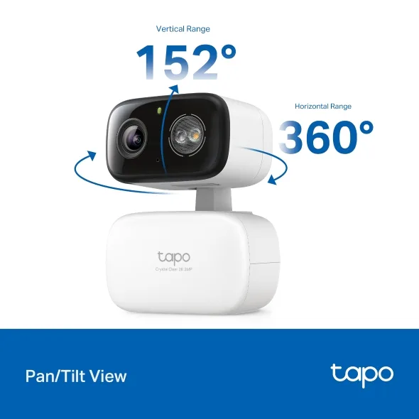 TP-LINK TAPO 2K RESOLUTION INDOOR-OUTDOOR PAN-TILT SECURITY WI-FI CAMERA TAPO C216 thumbnail 11