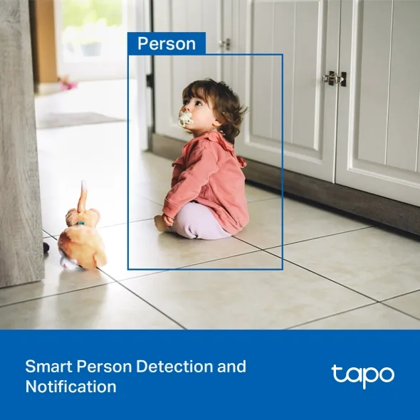TP-LINK TAPO 2K RESOLUTION INDOOR-OUTDOOR PAN-TILT SECURITY WI-FI CAMERA TAPO C216 thumbnail 10