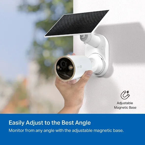 TP-LINK 4K ULTRA HD SOLAR POWERED SECURITY CAMERA KIT TAPO C460 KIT thumbnail 6