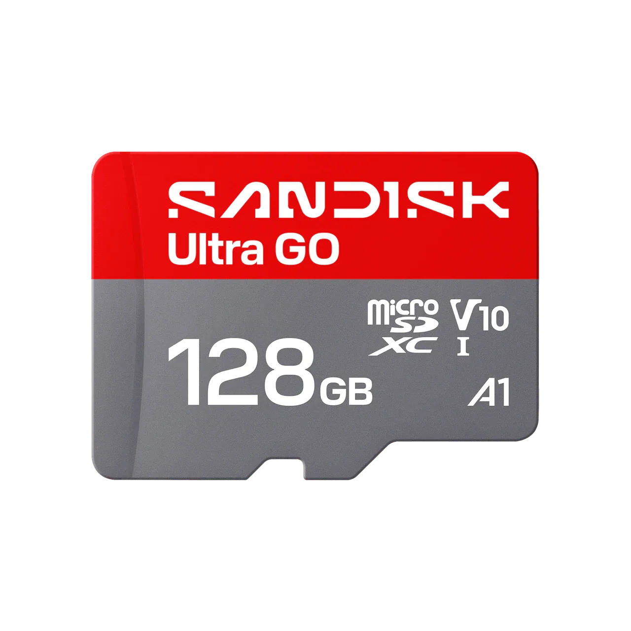 SANDISK 128GB ULTRA GO MICROSDXC V10 U1 C10 A1 UHS-I CARD 190MBS SDSQUGN-128G-GN6MN