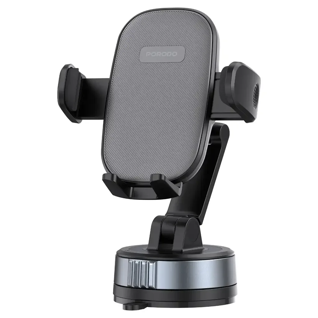 PORODO ROBSON CRADLE SUCTION PHONE HOLDER BLACK PDH6SS02BK