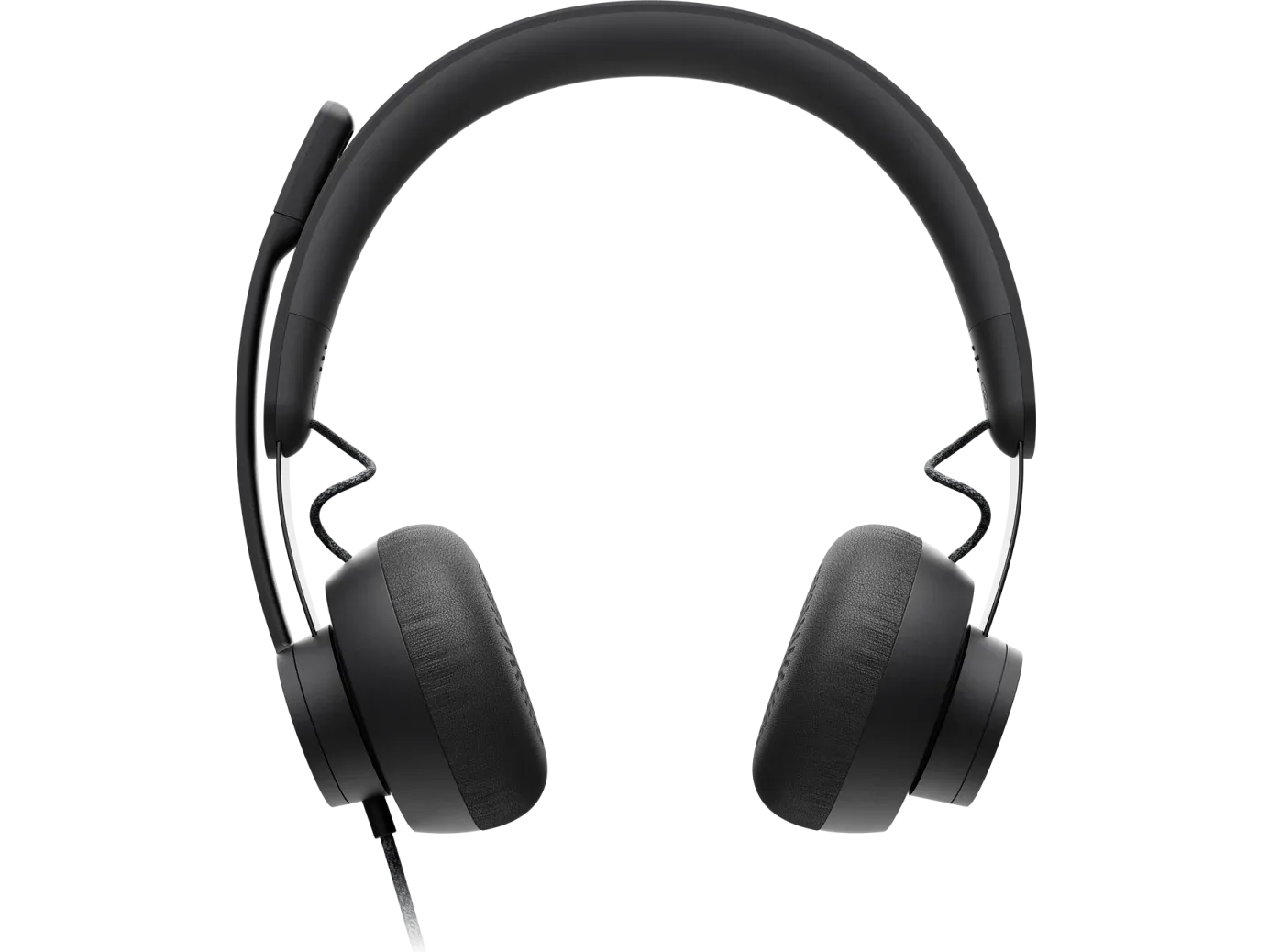 LOGITECH ZONE WIRED USB C HEADSET WITH USB A ADAPTER GRAY 981-000875 thumbnail 4