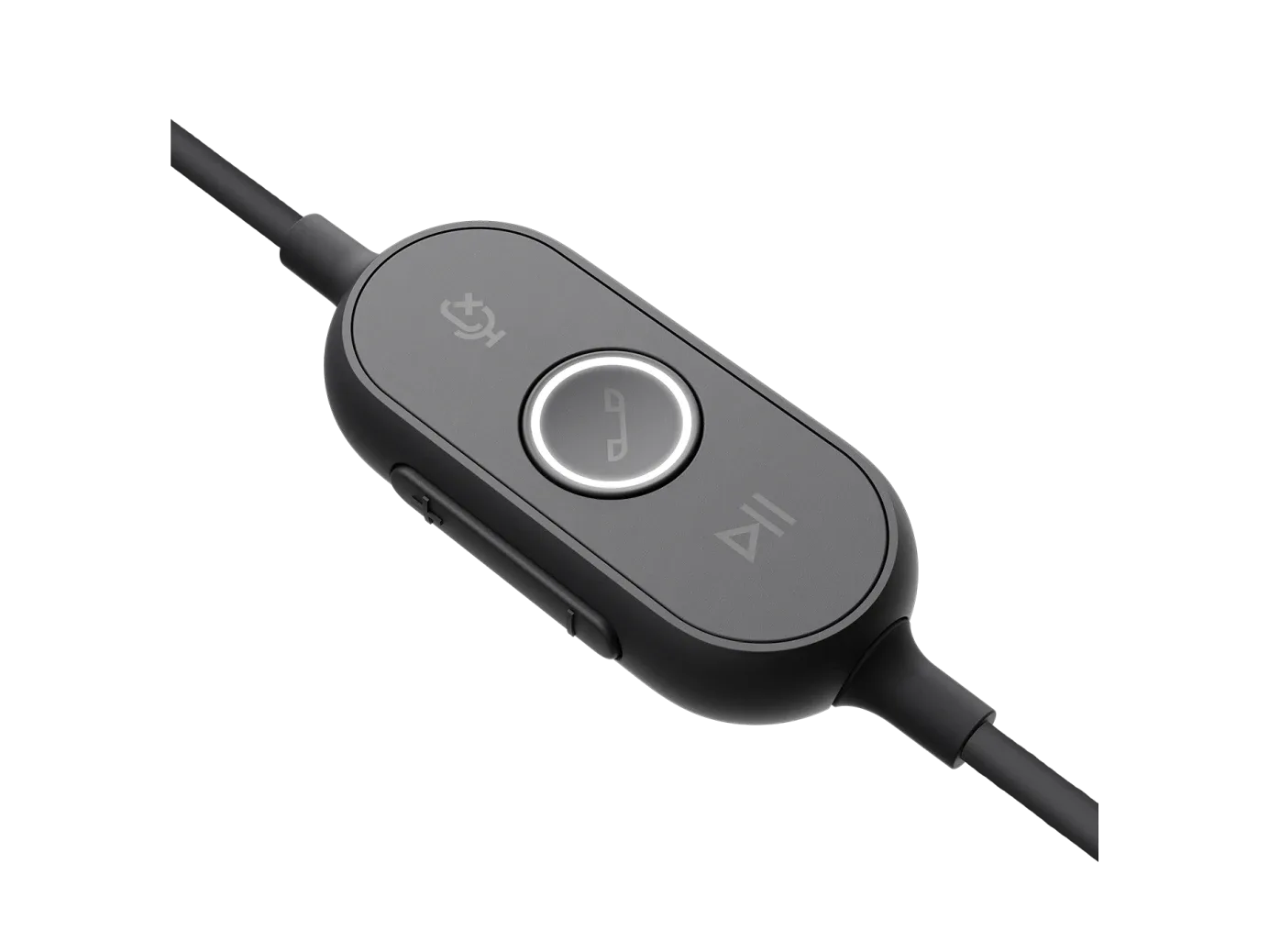 LOGITECH ZONE WIRED USB C HEADSET WITH USB A ADAPTER GRAY 981-000875 thumbnail 5